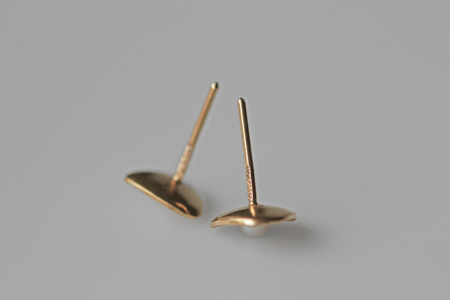 Vintage akoya pearl celestial star earrings, in 9 carat gold