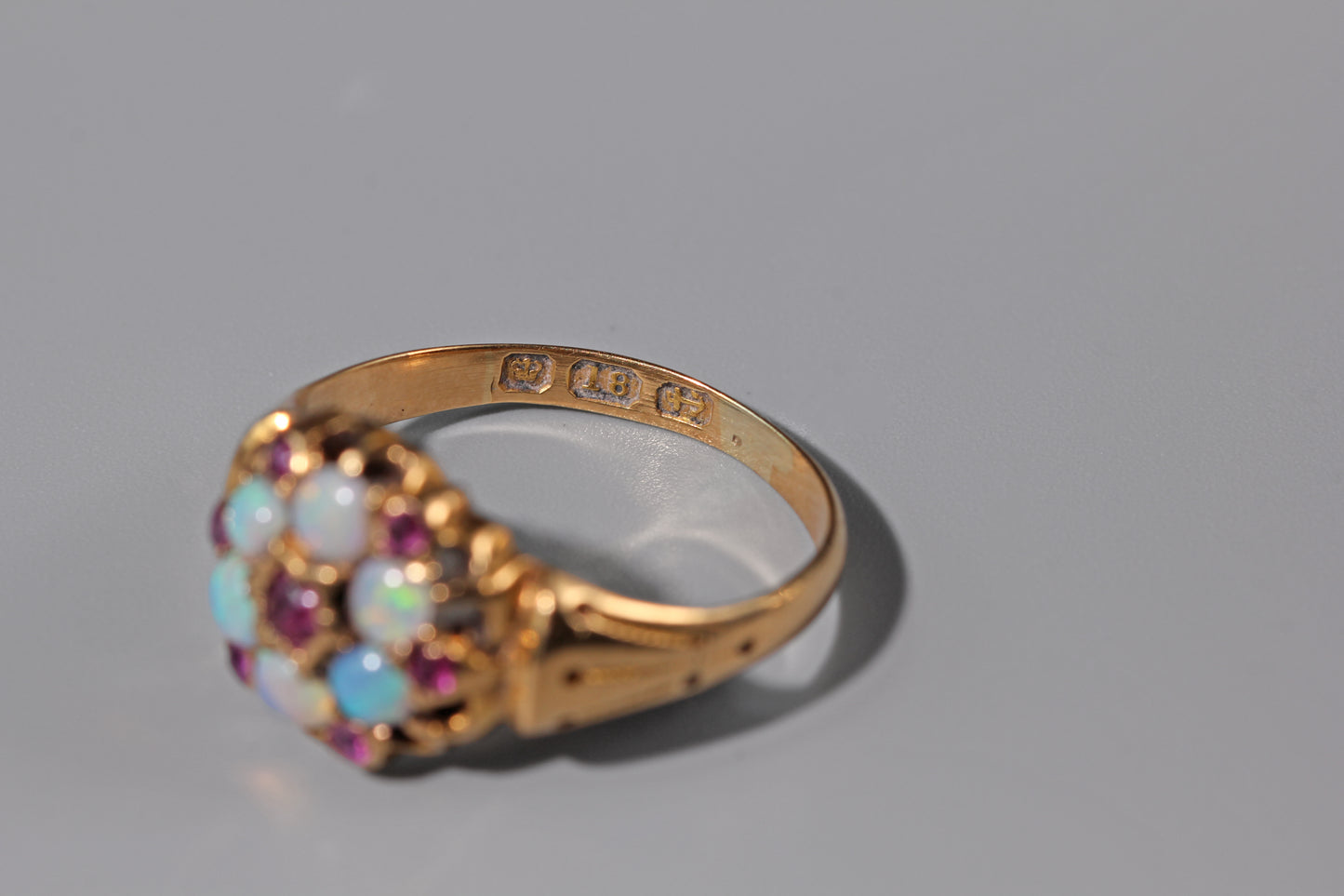 antique gold hallmarks on victorian ring band