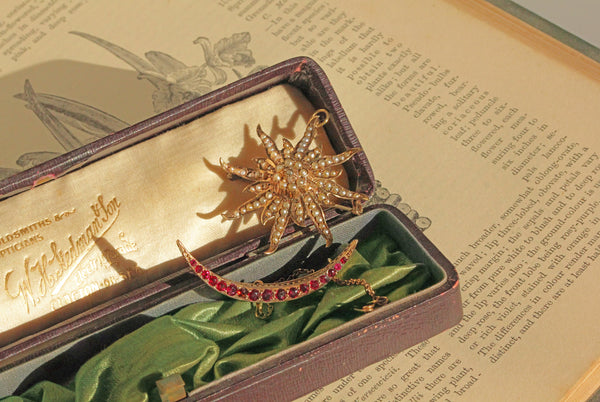 brooches + pins