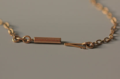 Detail of rolled gold pendant marked Speidel Pforzheim