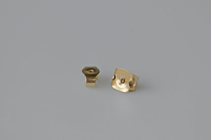 Vintage akoya pearl celestial star earrings, in 9 carat gold