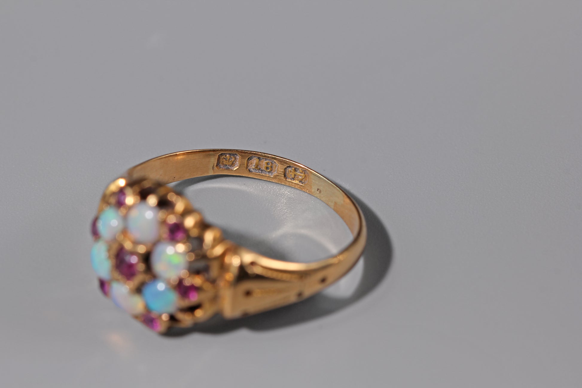 antique gold hallmarks on victorian ring band